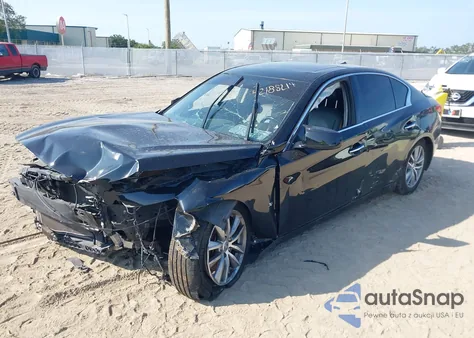 2015 Infiniti Q50 Premium из США, поврежденный, VIN JN1BV7AR2FM409217